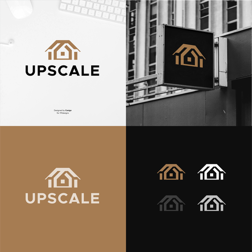 Looking for the best and creative logo. something that shows upscale Réalisé par casign