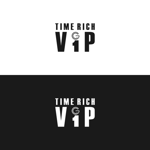 Time Rich VIP Logo Design by smong™