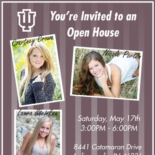 Graduation Open House Design by J T G