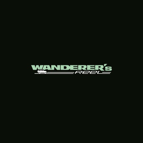 Wanderer's Reel logo (for Travel / Adventure YouTube channel) Design by Disander