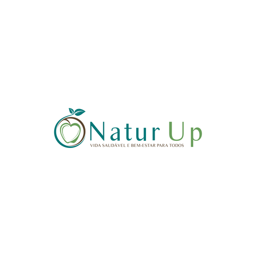 Natur Up - Nova loja de produtos naturais Design by kangdoeldesain