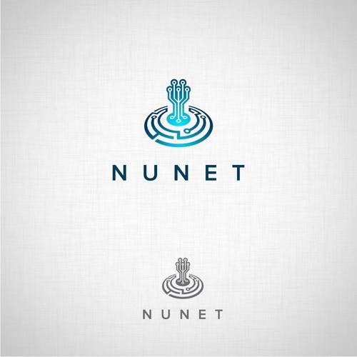 Logo design for NuNet the Primordial Soup for the Emergence of Superintelligence Design by The Last Hero™