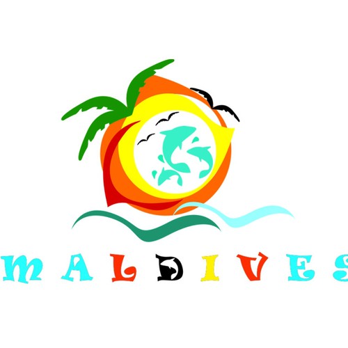 logo for Maldives Réalisé par ozi