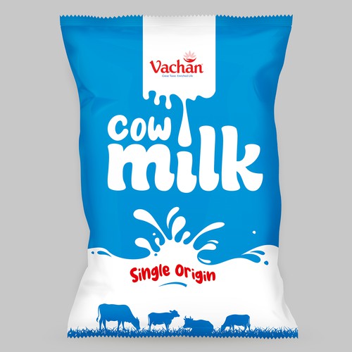 Vachan Cow Milk Design by Moi_Designers