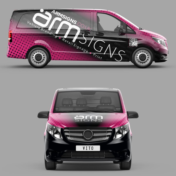Creative Van Wrap