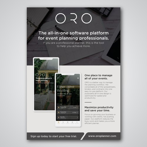 Creative Magazine Ad for A High Tech Platform Design by Fachri Iffat