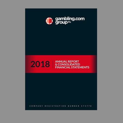 Design di Annual Report Cover for Gambling.com Group di Marco Davelouis