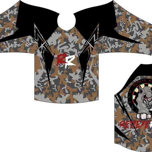 Professional Camo Darts Jersey Other clothing or merchandise contest