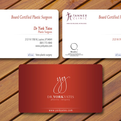 Dr. York Yates Plastic Surgery - business card Design by ls_design