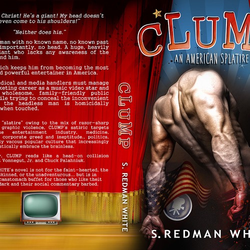 It's Alive! Create a shocking, funny cover for book about headless man! Design by Venanzio