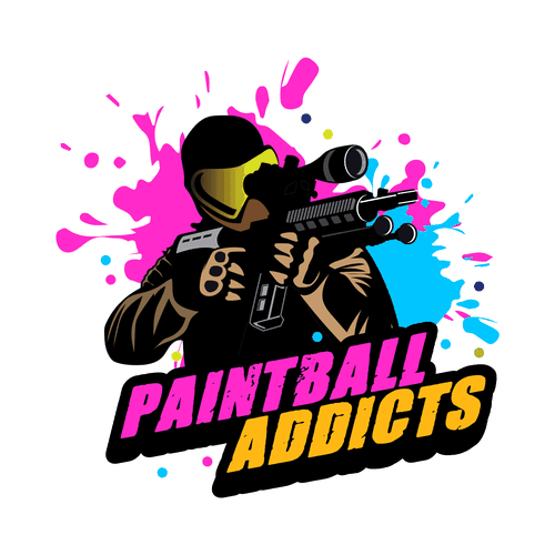 Paintball YouTube Channel logo Design by Night Hawk