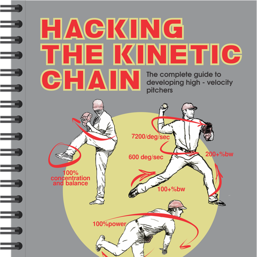 Create a Book Cover for a Baseball Pitching Velocity Book! Design by Orbovic