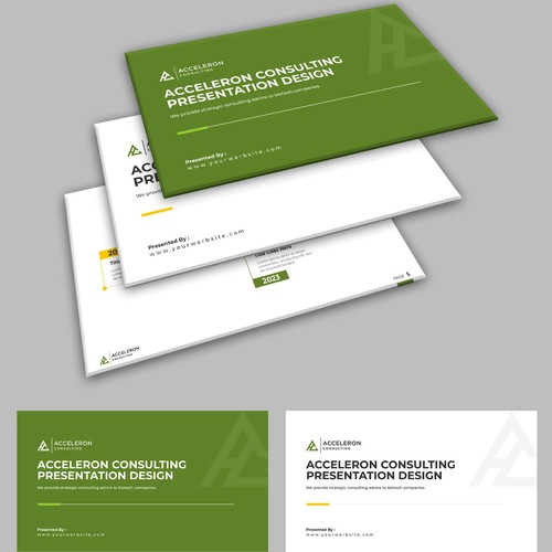 Modern impactful powerpoint template Design by AZ™