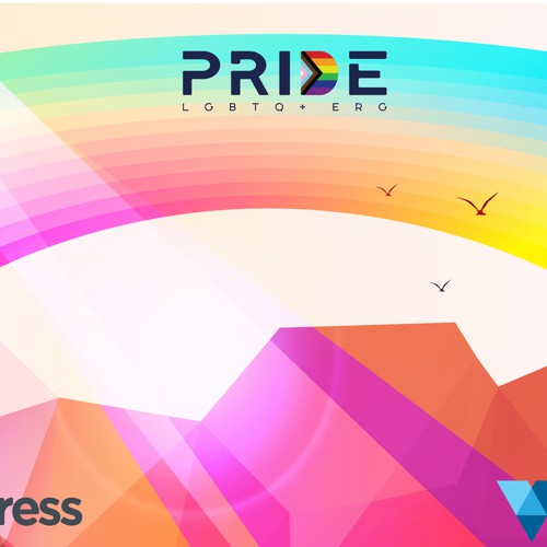 Virtual backgrounds for PRIDE month (multiple winners) Design by Ava N Garda