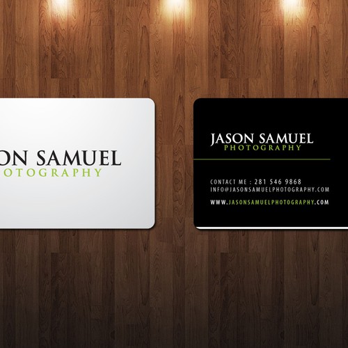 Business card design for my Photography business Design by KZT design
