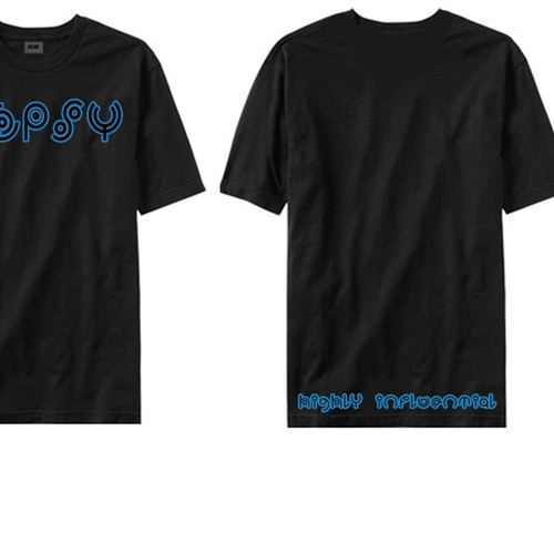 T-shirt for Topsy Design por maciemoo