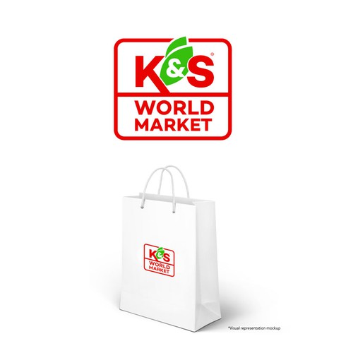 New Grocery Company Logo Design by RockPort ★ ★ ★ ★ ★