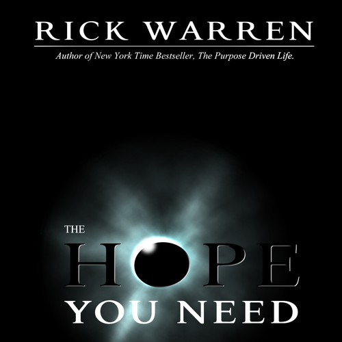 Design Rick Warren's New Book Cover Design by Nutzy Art