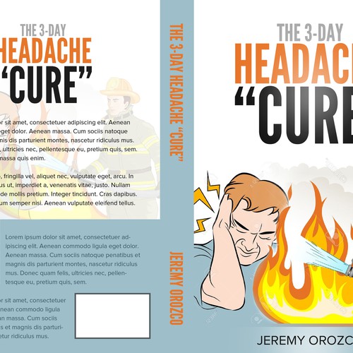 Design di Firefighter writes book on headaches, next best seller di yobmedz