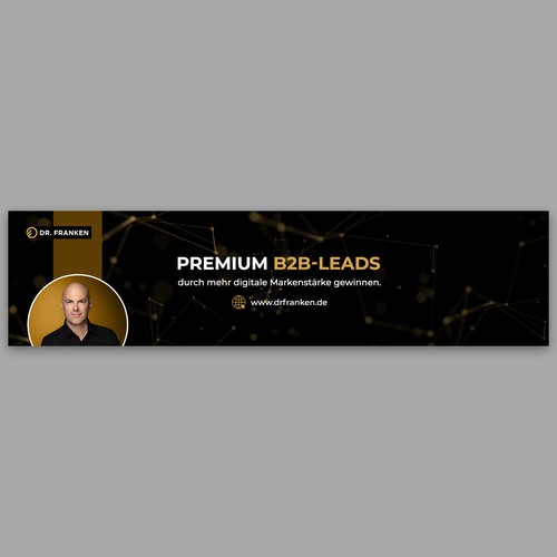 LinkedIn Header Image | B2B digital brand positioning and lead generation consultant Design by Deep_design