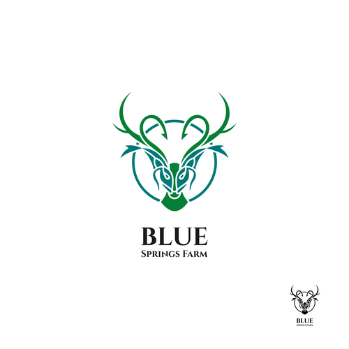 Logo for our Der hunting and bass fishing recreational farm Design by Media Ciptadi