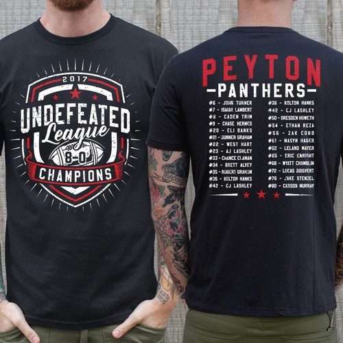 High school football championship tshirt, T-shirt contest