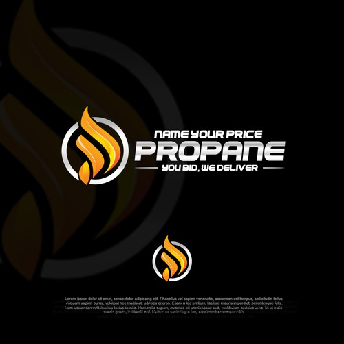 we need a design that will grab the eye for ordering propane and propane pricing. Design réalisé par pixelgrapiks