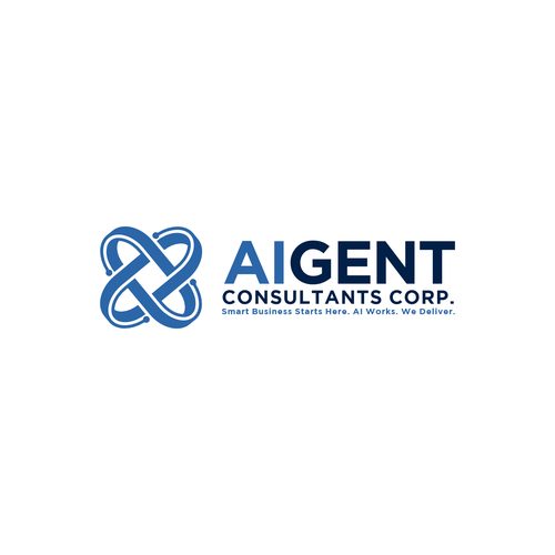AI Agent Company: Appealing to small to medium sized businesses. Design by Aleta21