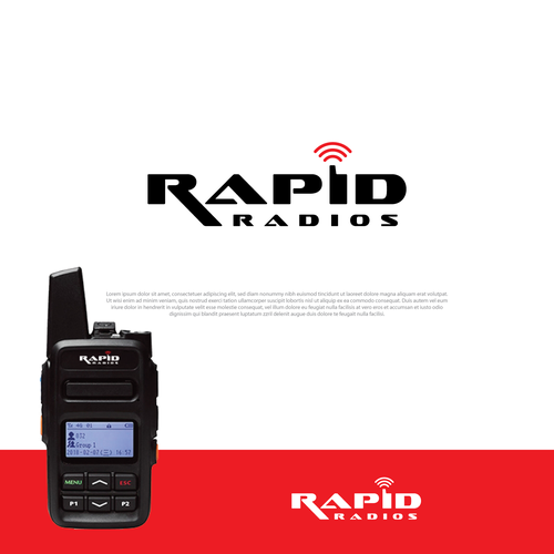 Masculine and Hip design for Walkie Talkie Brand Design by Raju Anto