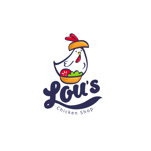 Fried Chicken Shop Logo Design by Joezua and