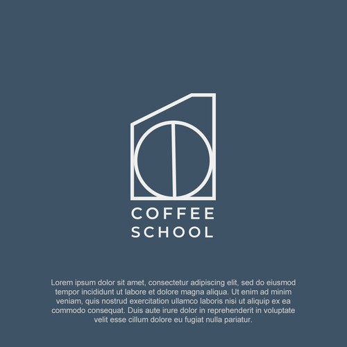 Memorable Logo Design for Coffee School -  powered by the world's first prison-based coffee company Diseño de Archaic Scars