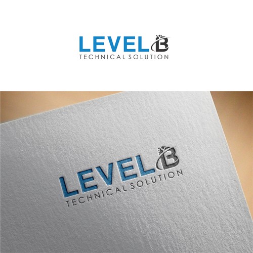 Create a clever logo for Level B, a Technology Solutions company. Diseño de RiyanDesigns