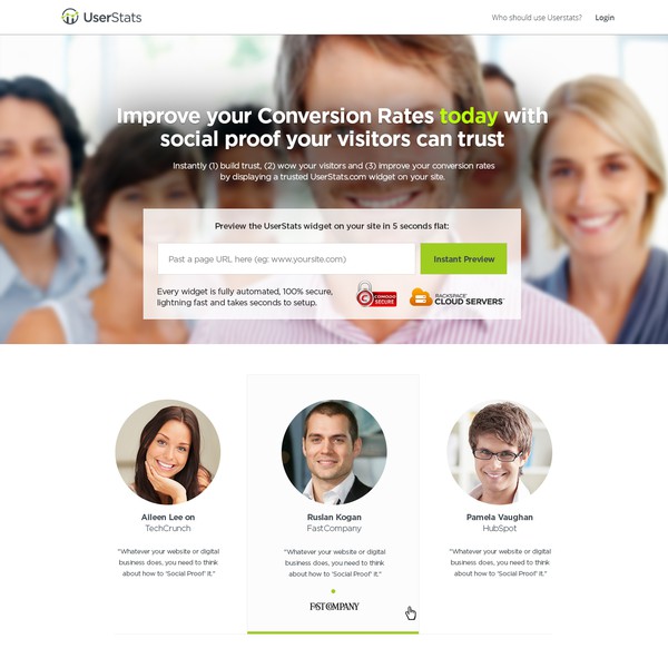 Design von BoraBora mit dem Titel „Create a winning design for userstats.com“