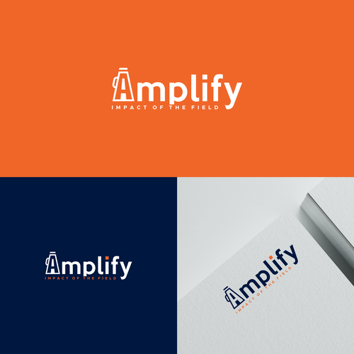 Amplify Logo Design by code.signs