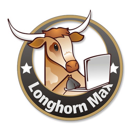$300 Guaranteed Winner - $100 2nd prize - Logo needed of a long.horn デザイン by Rofe.com.ar