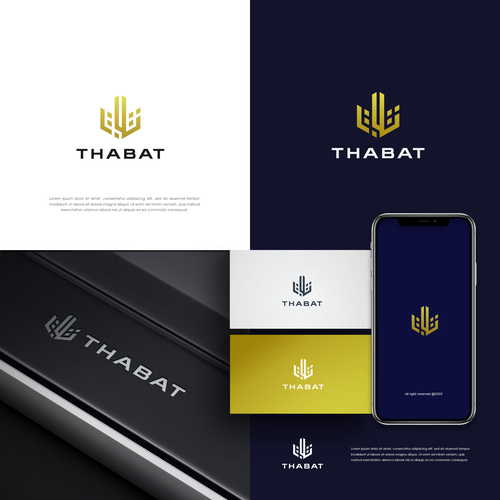 Design a Logo for a new Investment Firm called THABAT Design by Hajime™