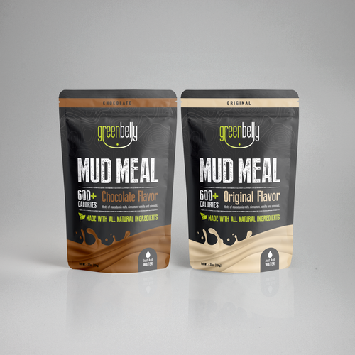 Design our new backpacking food packaging (Greenbelly Meals) Design by BearFace™