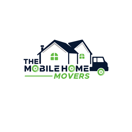 Top notch mobile home moving company need your logo design help Design by HeyBro™