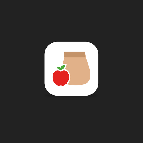 Design an icon for a school food ordering app Diseño de Reygie Selma