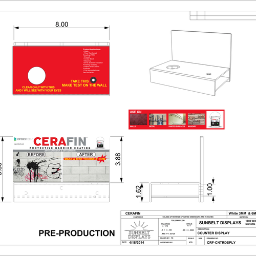 Create Eye-Catching Graphics For A Retail Counter Display! Design by ROALDIMAGEN