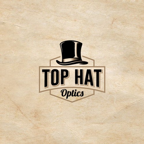 "Top Hat" Logo Design por Art`len