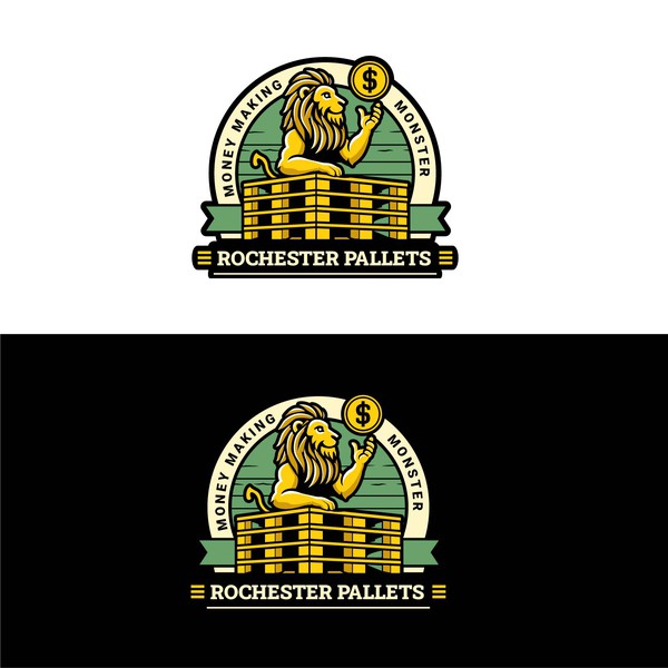 Logo for Rochester Pallets