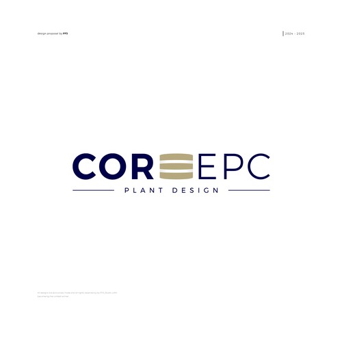 Core EPC (engineering firm logo) Design by FF3 ˢᵗᵘᵈⁱᵒ
