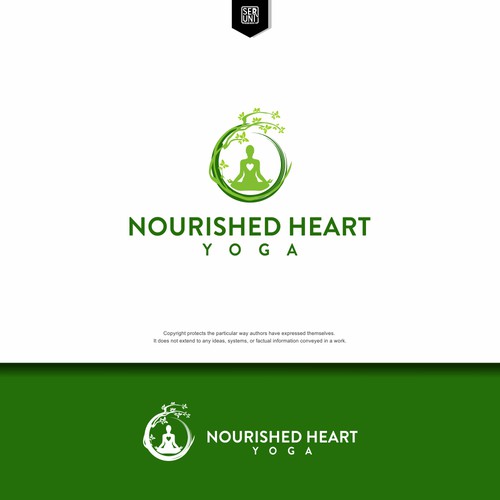 Nourished Heart Yoga needs a contemporary, minimalist logo Design by fortyeight.studio™