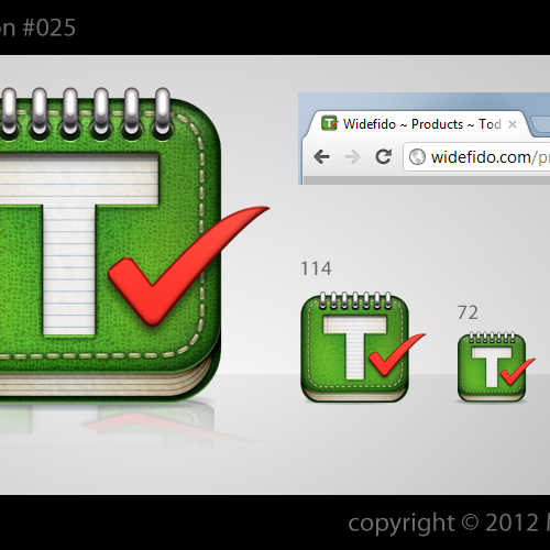 New Application Icon for Productivity Software Design by MikeKirby