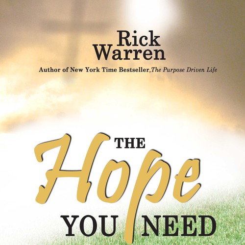 Design Rick Warren's New Book Cover Design por PSDP