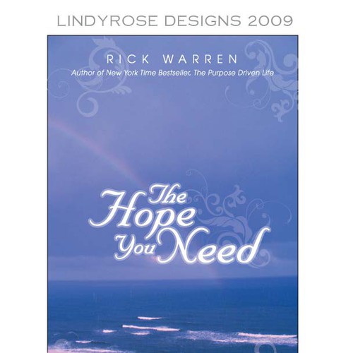 Design Rick Warren's New Book Cover Diseño de Lindyrose Designs
