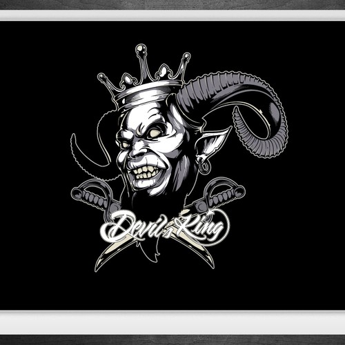 Devil's King Pirate Flag Design por _Trickster_