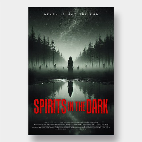 SPIRITS IN THE DARK poster contest Design by Faisal Zulmi™