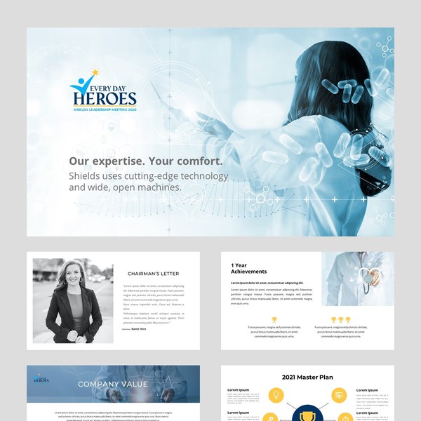 Design by sweetmoritz titled "Shields Health Care"